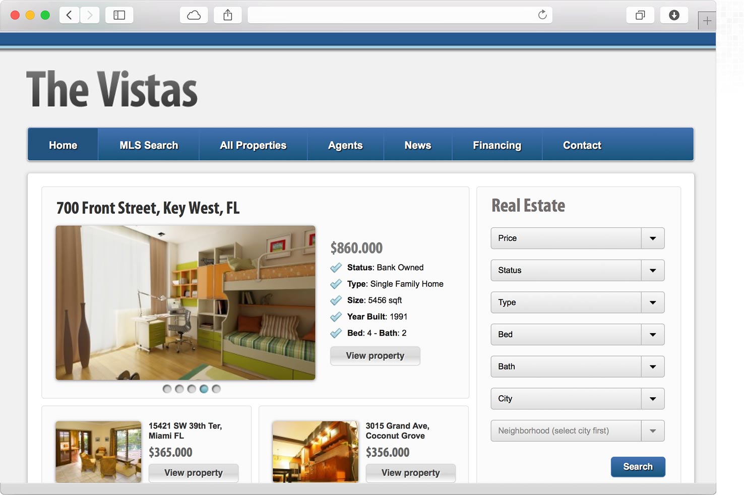 WordPress Real Estate Theme