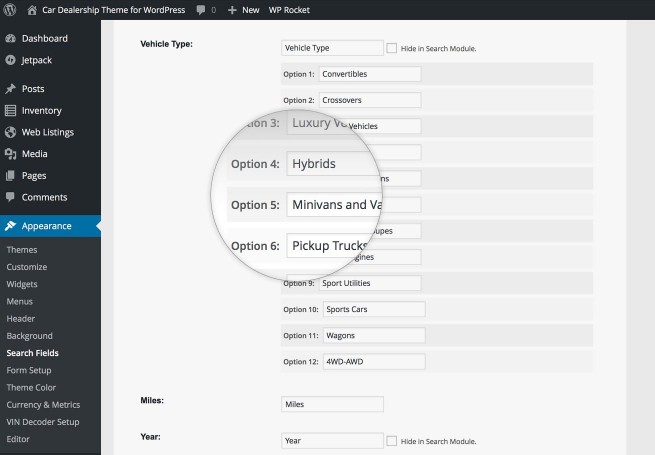 Car Dealer Search Module