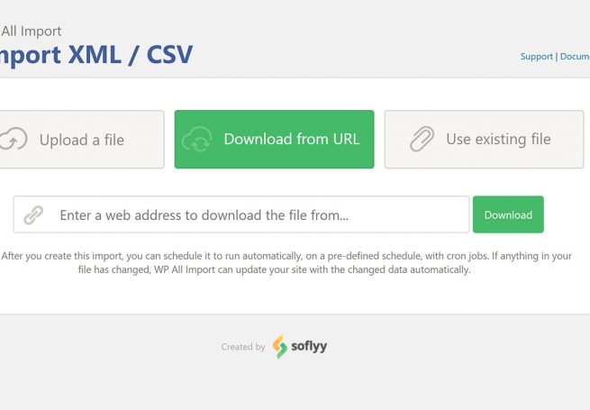 Import Custom Fields and Taxonomies