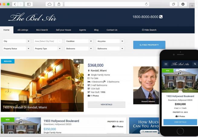 WordPress real Estate MLS IDX